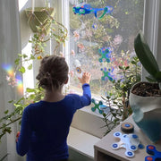 Bouwset met magneten Window Pack - 24 onderdelen - Magnetische bouwspeelgoed Clixo - In den Olifant