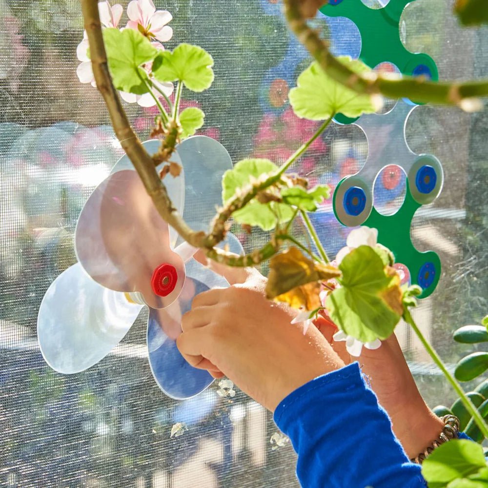 Bouwset met magneten Window Pack - 24 onderdelen - Magnetische bouwspeelgoed Clixo - In den Olifant