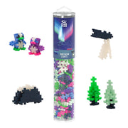 Bouwstenen Northern Lights Mix Plus - Plus Tube - set van 240 - Bouwsets Plus Plus - In den Olifant