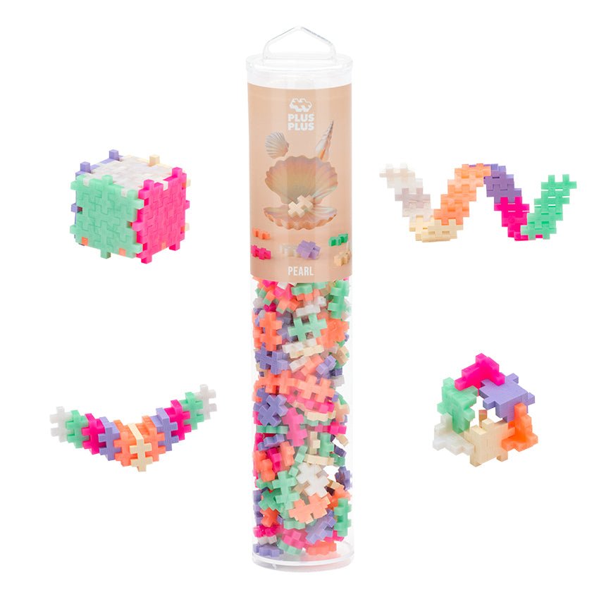 Bouwstenen Pearl Tube Plus - Plus - set van 240 - Onaf Plus Plus - In den Olifant