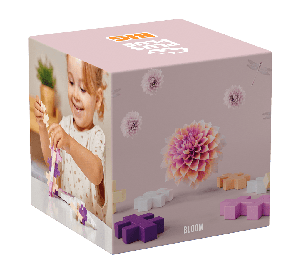 Bouwstenen Plus - Plus BIG Bloom - 100 stuks - Bouwsets Plus - Plus - In den Olifant