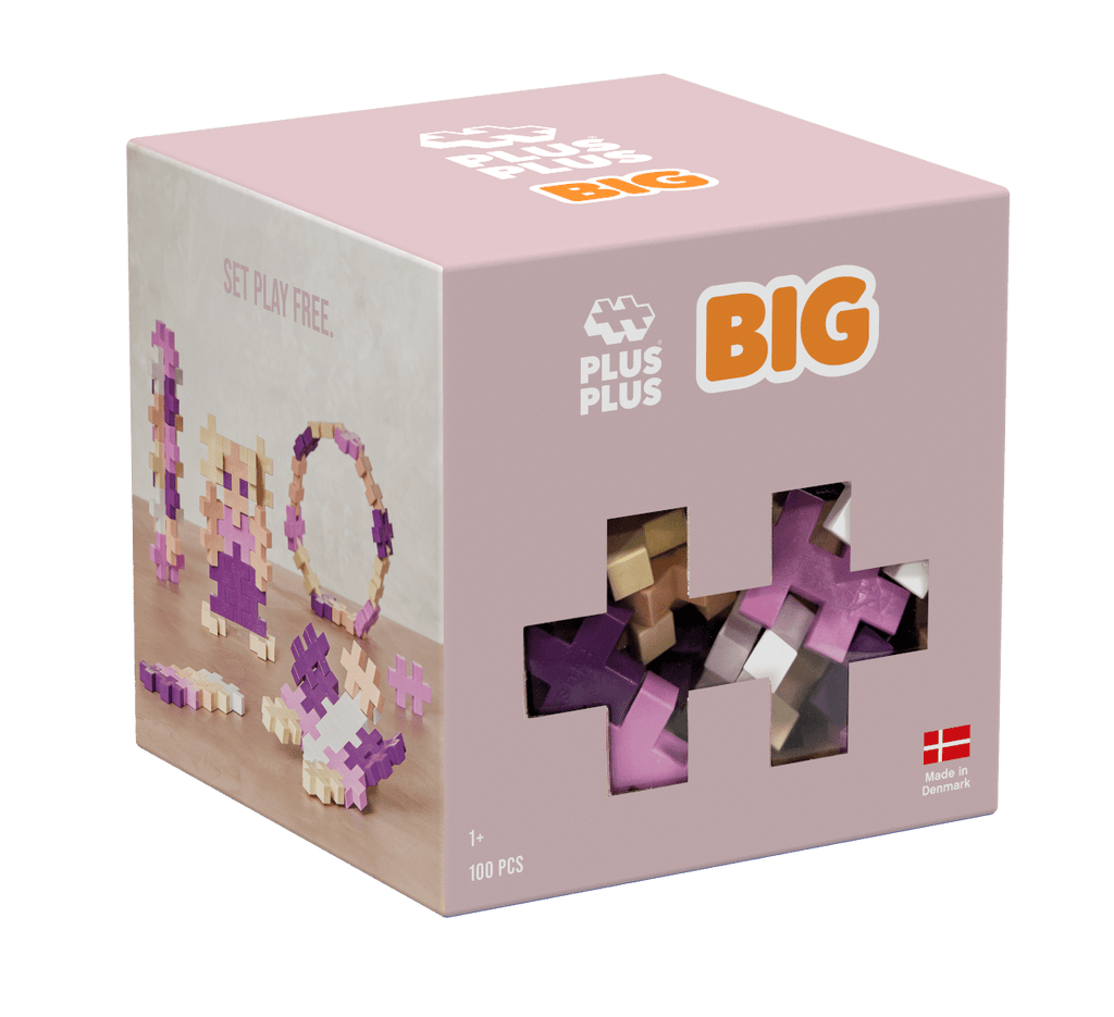 Bouwstenen Plus - Plus BIG Bloom - 100 stuks - Bouwsets Plus - Plus - In den Olifant