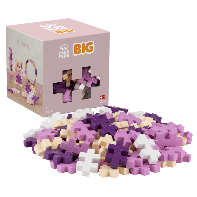 Bouwstenen Plus - Plus BIG Bloom - 100 stuks - Bouwsets Plus - Plus - In den Olifant