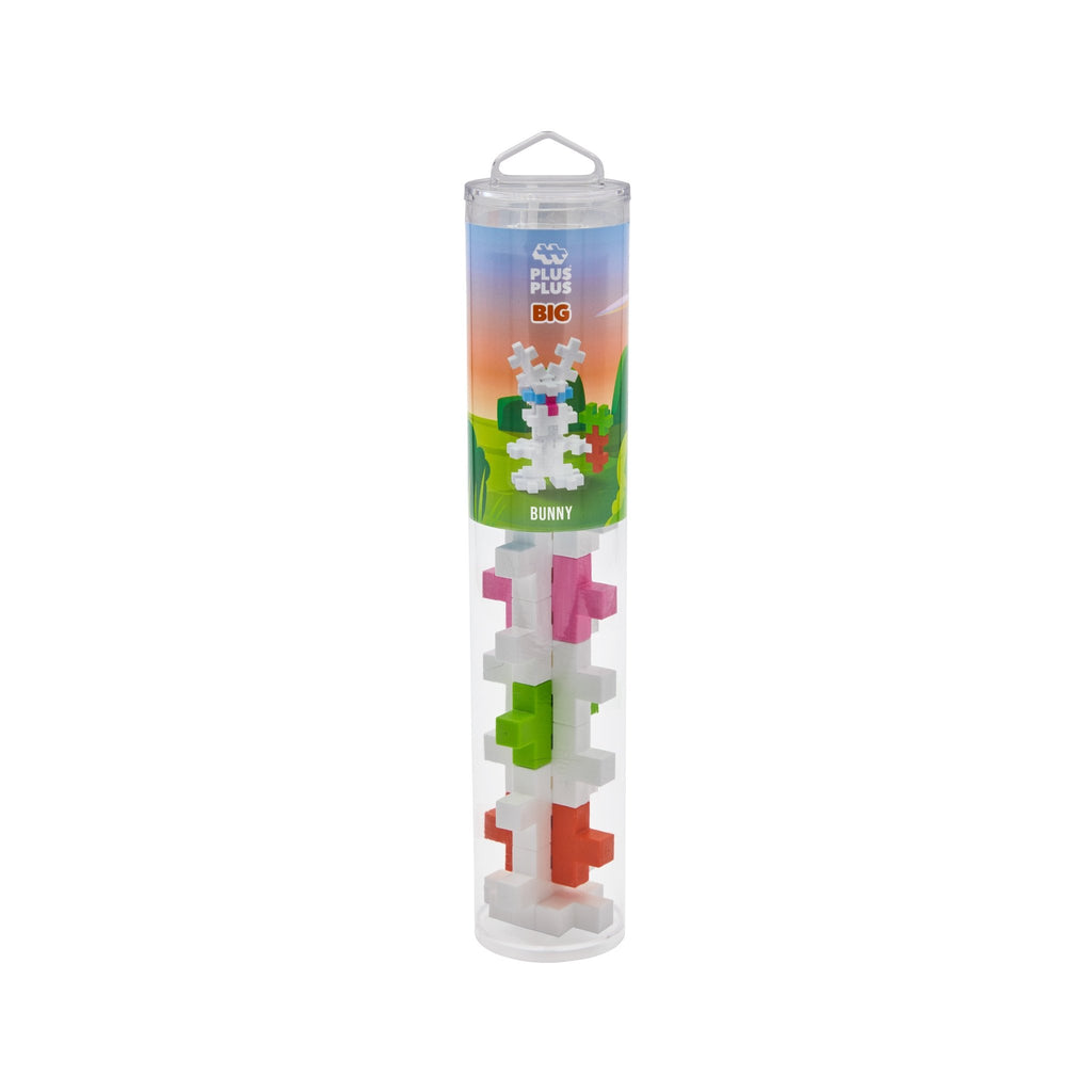 Bouwstenen Plus - Plus BIG Konijn - Tube 15 stuks - Bouwsets Plus - Plus - In den Olifant