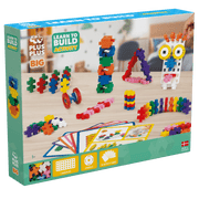Bouwstenen Plus-Plus BIG Learn to Build Activity Set - 130 stuks - Bouwsets Plus-Plus - In den Olifant