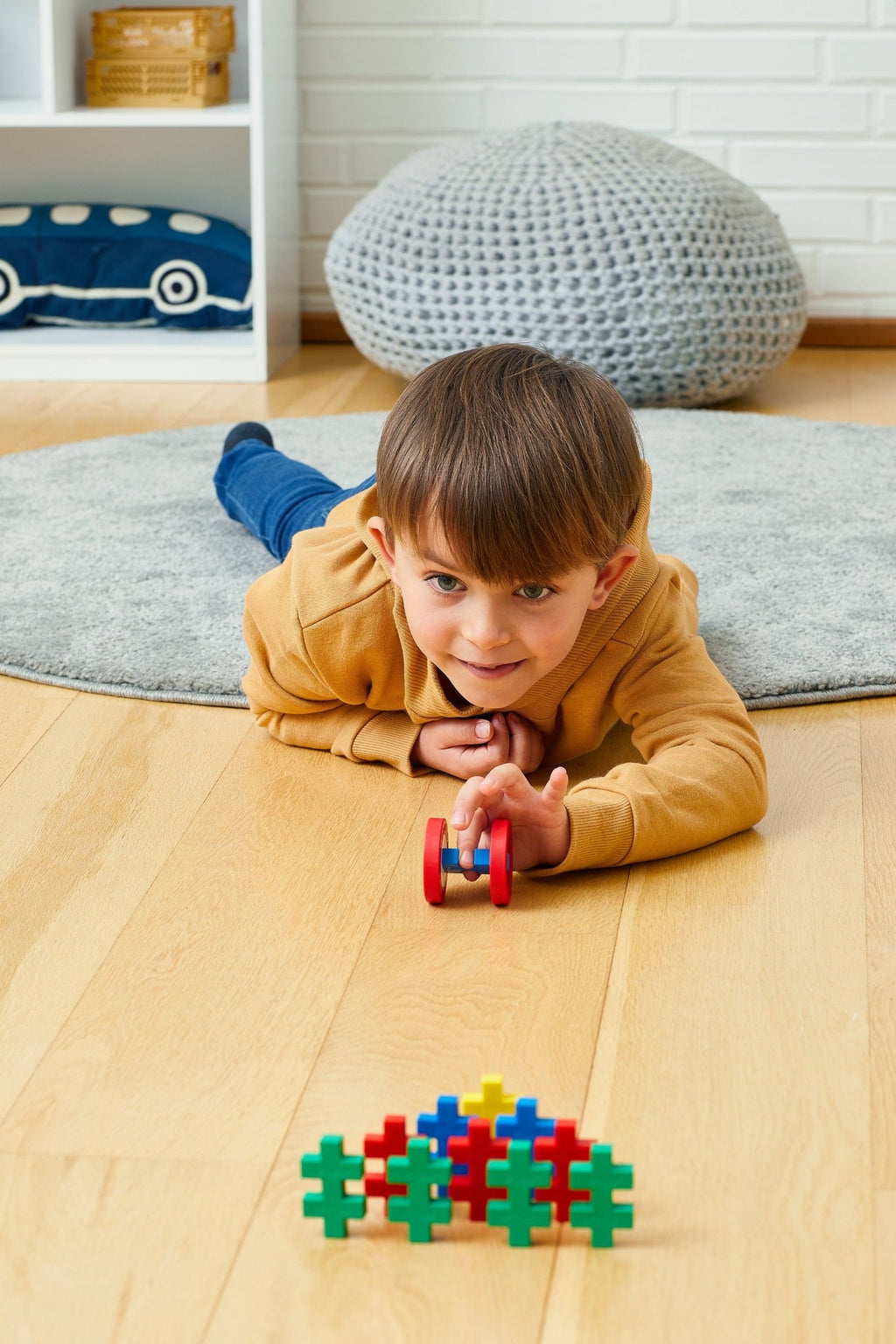 Bouwstenen Plus-Plus BIG Learn to Build Activity Set - 130 stuks - Bouwsets Plus-Plus - In den Olifant