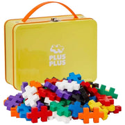 Bouwstenen Plus-Plus BIG Metal Suitcase Basic - 70 stuks - Bouwsets Plus-Plus - In den Olifant