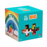 Bouwstenen Plus - Plus BIG Rainbow Mix - 100 stuks - Bouwsets Plus - Plus - In den Olifant
