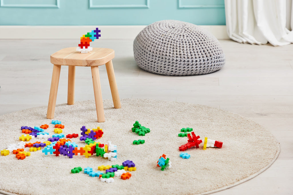 Bouwstenen Plus - Plus BIG Rainbow Mix - 100 stuks - Bouwsets Plus - Plus - In den Olifant