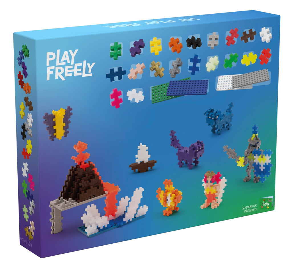 Bouwstenen Plus-Plus Learn to Build Basic Super Set - 1200 stuks - Bouwsets Plus-Plus - In den Olifant
