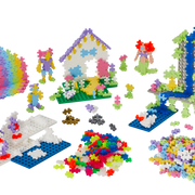 Bouwstenen Plus-Plus Learn to Build Pastel Super Set - 1200 stuks - Bouwsets Plus-Plus - In den Olifant