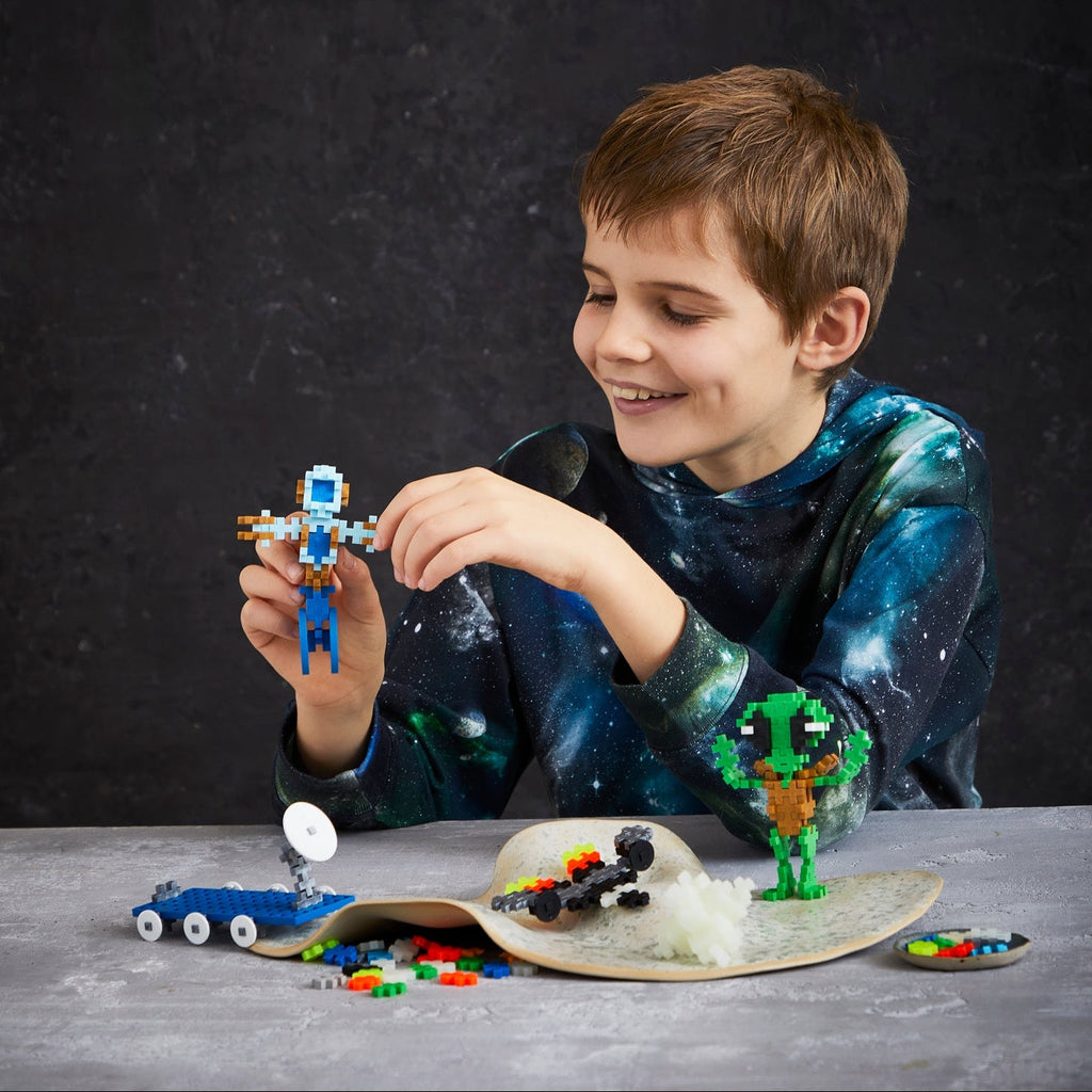 Bouwstenen Plus-Plus Learn to Build Space Super Set - 1000 stuks - Plus-Plus - In den Olifant