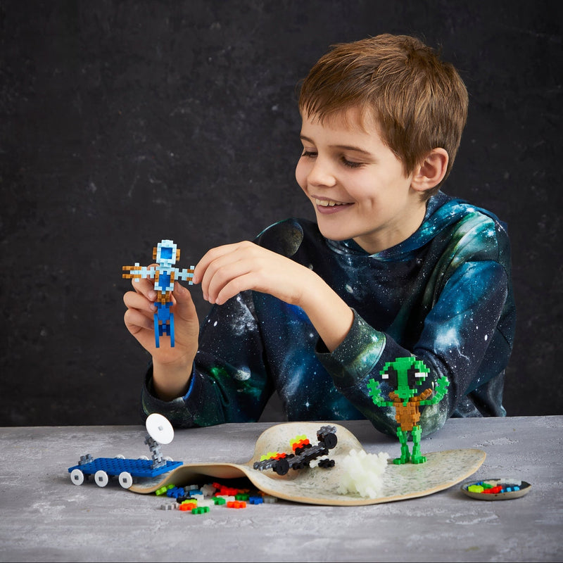 Bouwstenen Plus-Plus Learn to Build Space Super Set - 1000 stuks - Plus-Plus - In den Olifant