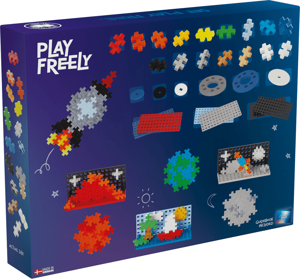 Bouwstenen Plus-Plus Learn to Build Space Super Set - 1000 stuks - Plus-Plus - In den Olifant