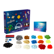 Bouwstenen Plus-Plus Learn to Build Space Super Set - 1000 stuks - Plus-Plus - In den Olifant