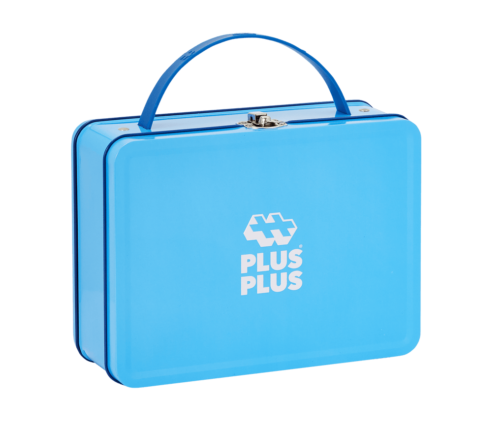 Bouwstenen Plus-Plus Metal Suitcase Basic - 600 stuks - Bouwsets Plus-Plus - In den Olifant
