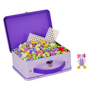 Bouwstenen Plus-Plus Metal Suitcase Pastel - 600 stuks - Bouwsets Plus-Plus - In den Olifant