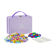 Bouwstenen Plus-Plus Metal Suitcase Pastel - 600 stuks - Bouwsets Plus-Plus - In den Olifant