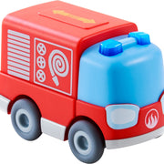 Brandweerauto Op Batterijen - Kullerbü Knikkerbaan - Auto's en voertuigen Haba - In den Olifant