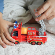 Brandweerwagen Crazy Motors - Captain Fire - Auto's en voertuigen Djeco - In den Olifant