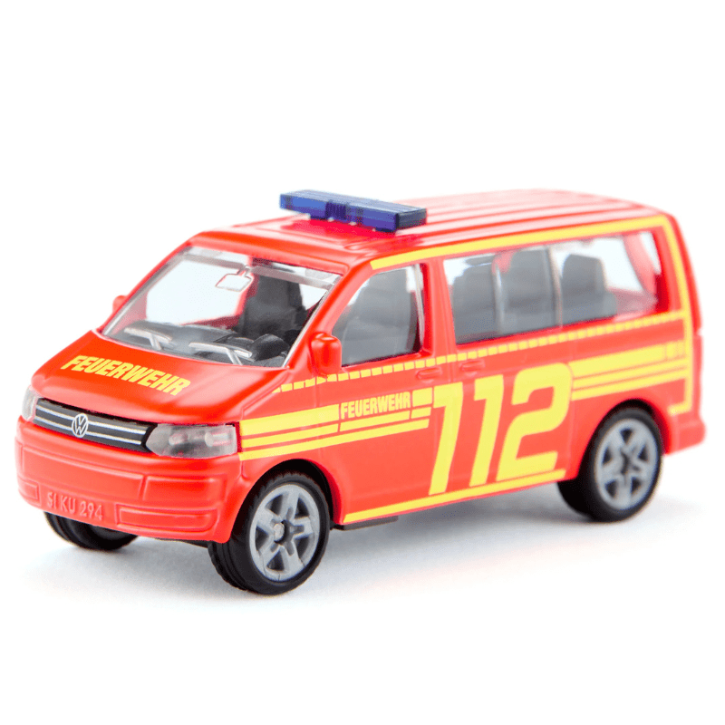 Brandweerwagen VW T5 Commandowagen - Auto's en voertuigen Siku - In den Olifant
