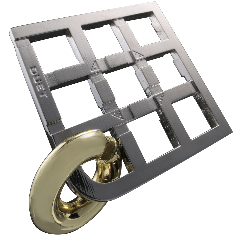 Breinbreker Huzzle Cast Puzzle - Duet***** - Breinpuzzels en tangram Eureka - In den Olifant