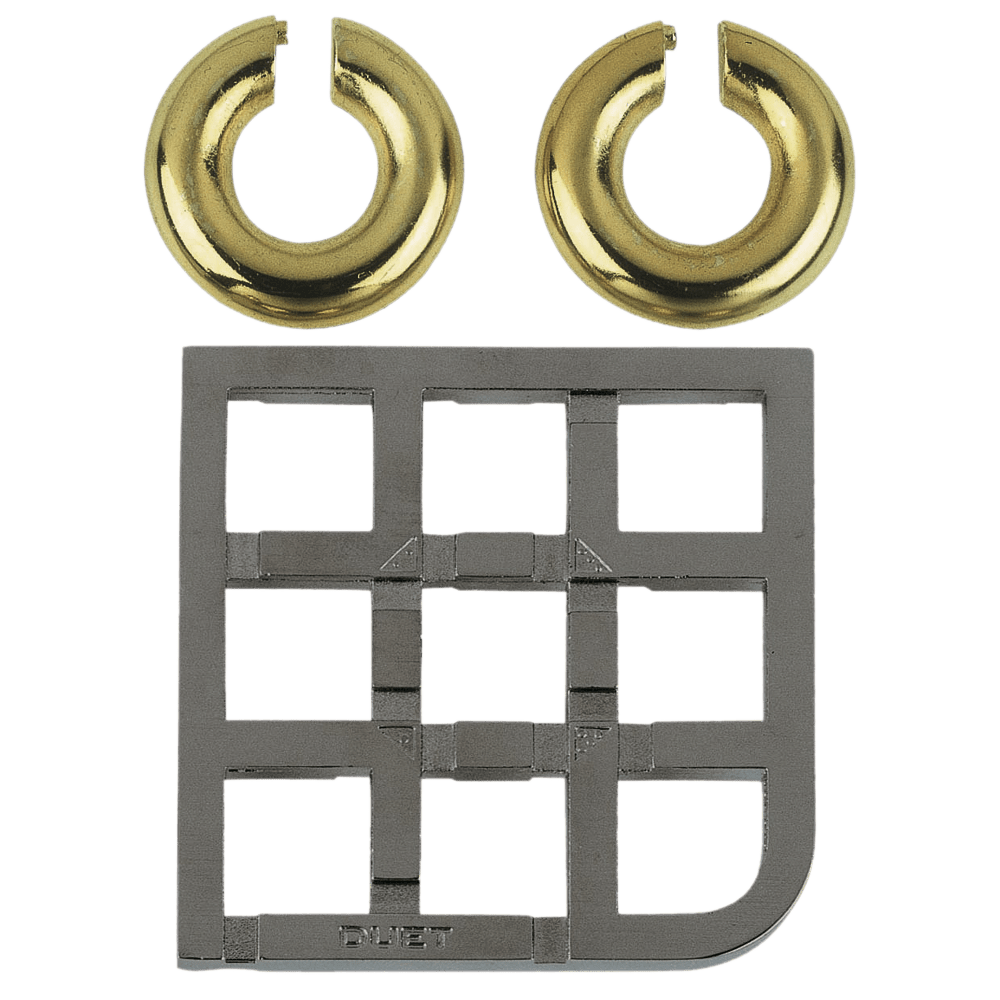 Breinbreker Huzzle Cast Puzzle - Duet***** - Breinpuzzels en tangram Eureka - In den Olifant