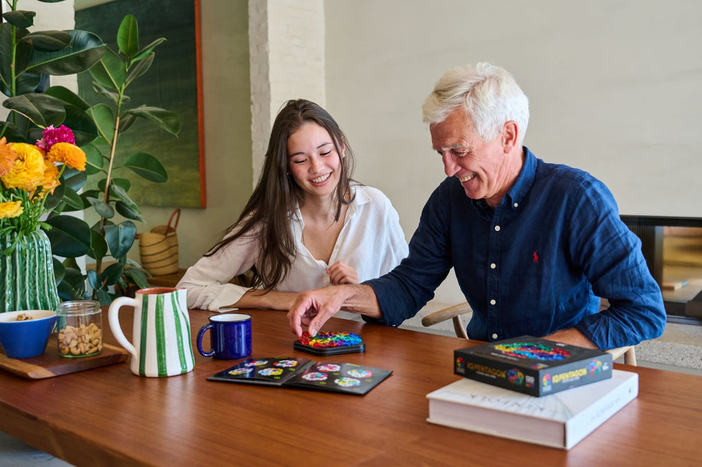 Breinpuzzel IQ Deluxe - Penta - Breinpuzzels en tangram Smart - In den Olifant