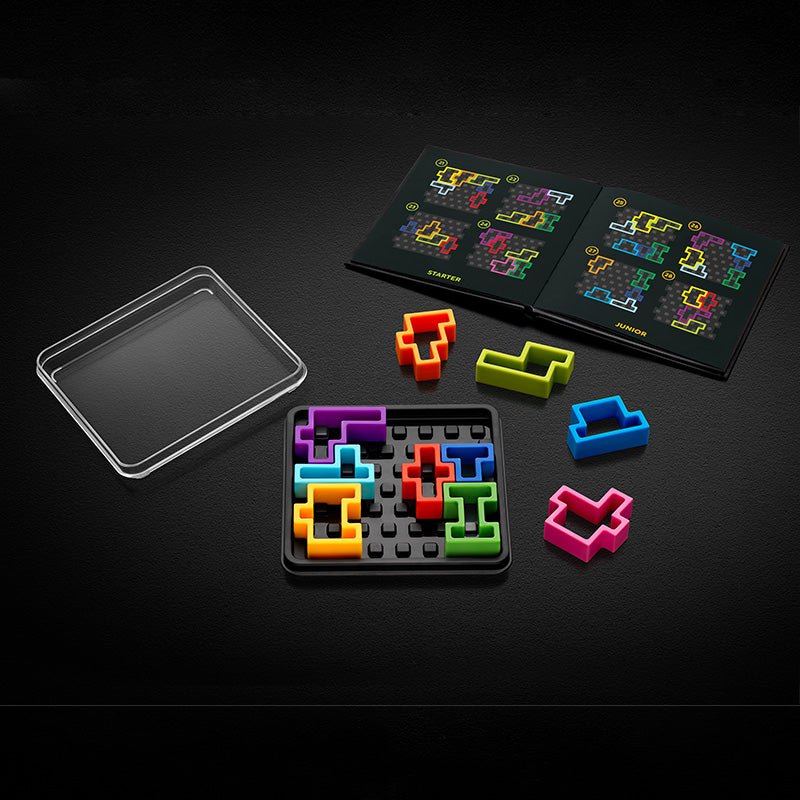 Breinpuzzel IQ Deluxe - Square - Breinpuzzels en tangram Smart - In den Olifant