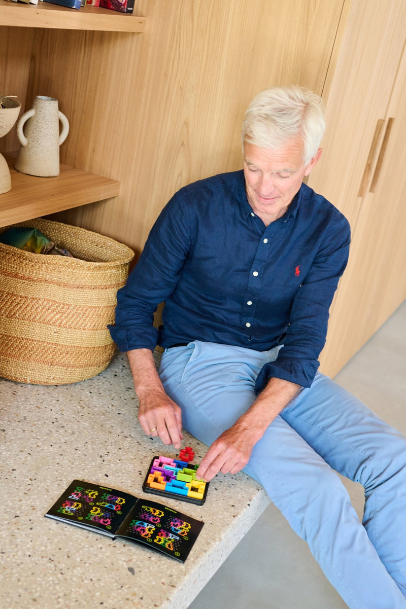 Breinpuzzel IQ Deluxe - Square - Breinpuzzels en tangram Smart - In den Olifant