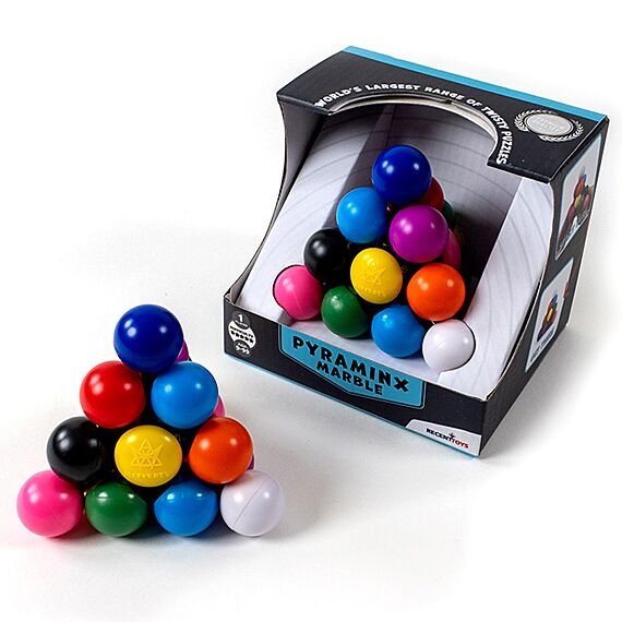Breinpuzzel Recent Toys - Pyraminx Marble - Breinpuzzels en tangram Eureka - In den Olifant