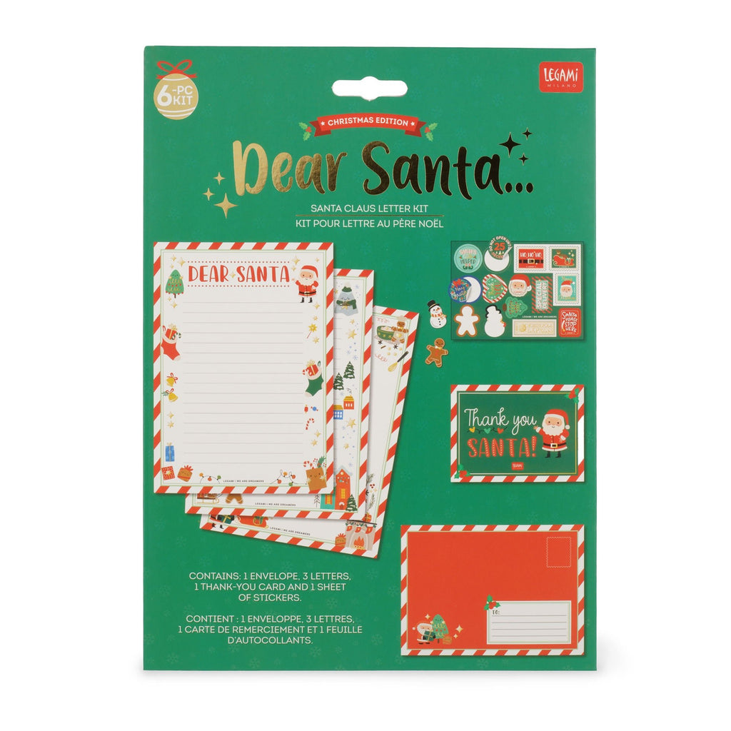 Briefpapier Santa Claus Letter Kit - Papierwaren Legami - In den Olifant