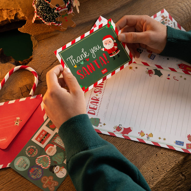 Briefpapier Santa Claus Letter Kit - Papierwaren Legami - In den Olifant