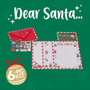 Briefpapier Santa Claus Letter Kit - Papierwaren Legami - In den Olifant