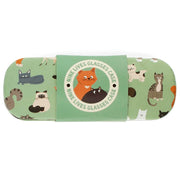 Brillendoos met brillendoekje - Nine Lives - Tassen en portemonnees REX London - In den Olifant