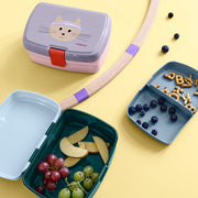 Brooddoos met vakjes - Tiny Team Dog - Lunchboxen en snackdoosjes Lässig - In den Olifant