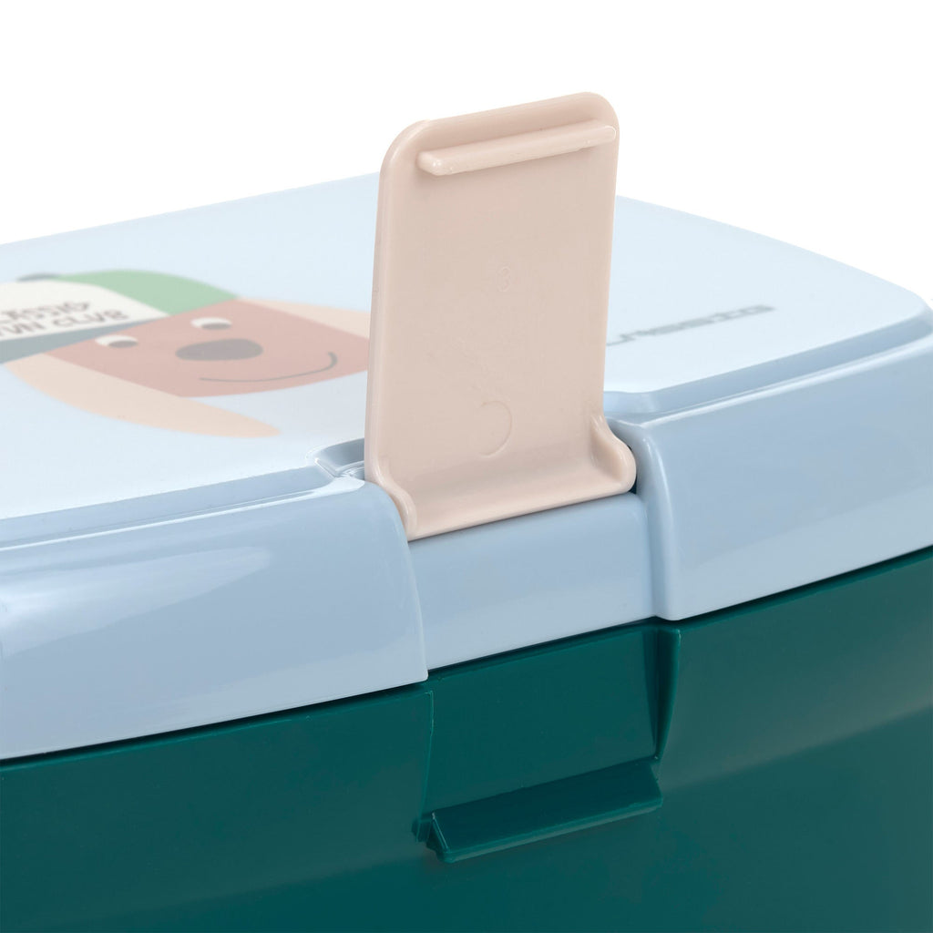 Brooddoos met vakjes - Tiny Team Dog - Lunchboxen en snackdoosjes Lässig - In den Olifant