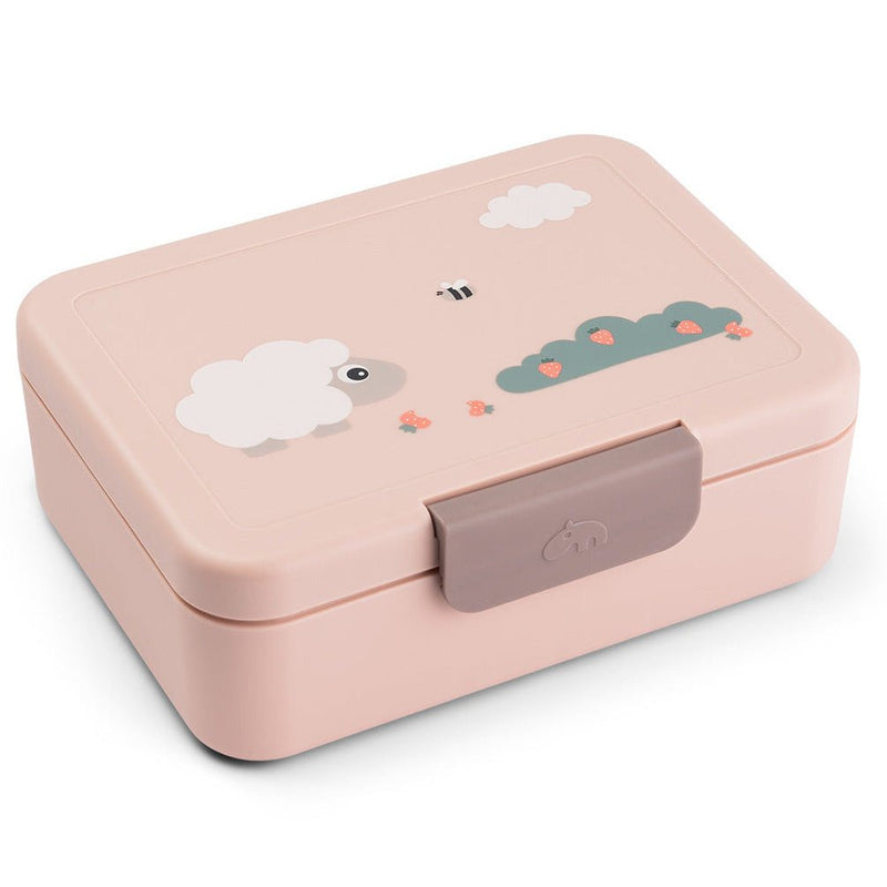 Brooddoos met vakverdeling - Tiny farm Powder - Lunchboxen en snackdoosjes Done by Deer - In den Olifant