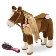 Bruin Wedstrijdpaard Boutique - Poppenaccessoires Götz - In den Olifant