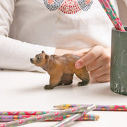 Bruine beer - Speeldieren Papo - In den Olifant