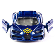 Bugatti Chrion Gendarmerie - Auto's en voertuigen Siku - In den Olifant