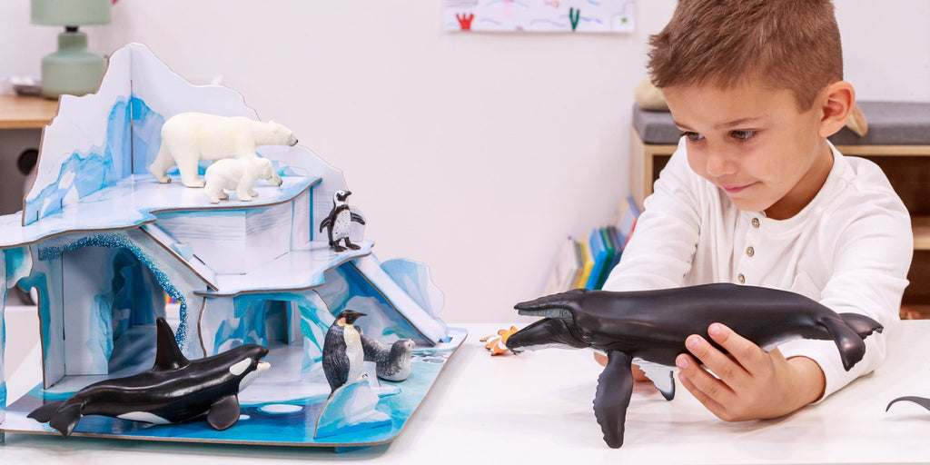 Bultrug Walvis - Speeldieren Papo - In den Olifant