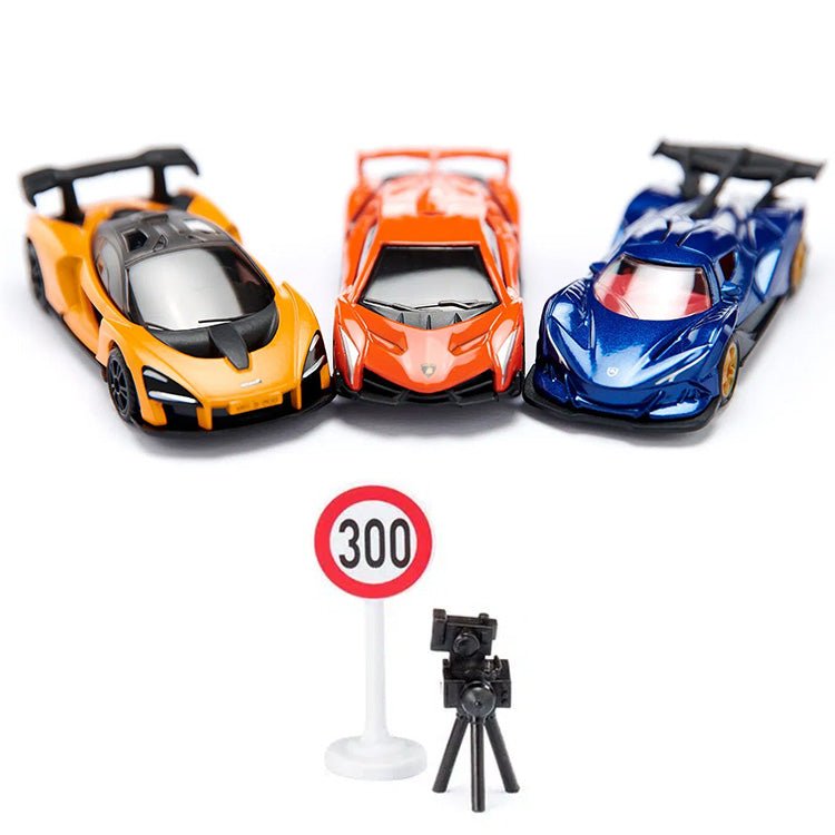 Cadeauset Supercars - set van 5 - Auto's en voertuigen Siku - In den Olifant