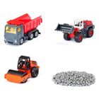 Cadeauset Wegenbouw - set van 4 - Auto's en voertuigen Siku - In den Olifant