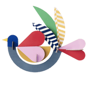 Capsule Collection - Feathery Bird - Muurdecoratie Studio Roof - In den Olifant