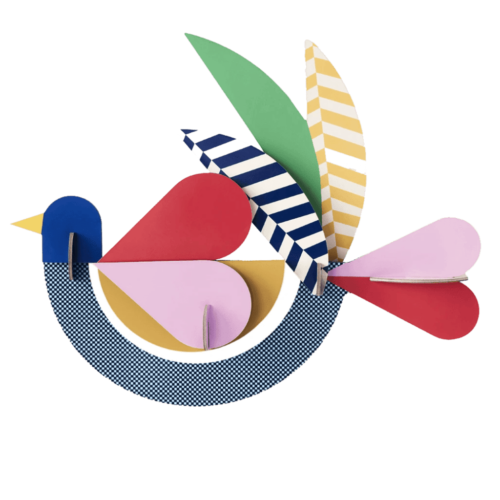 Capsule Collection - Feathery Bird - Muurdecoratie Studio Roof - In den Olifant