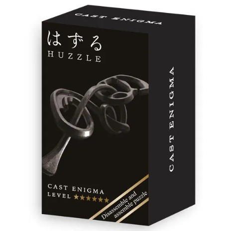 Mini Huzzle Cast Puzzle - Enigma****** (black)