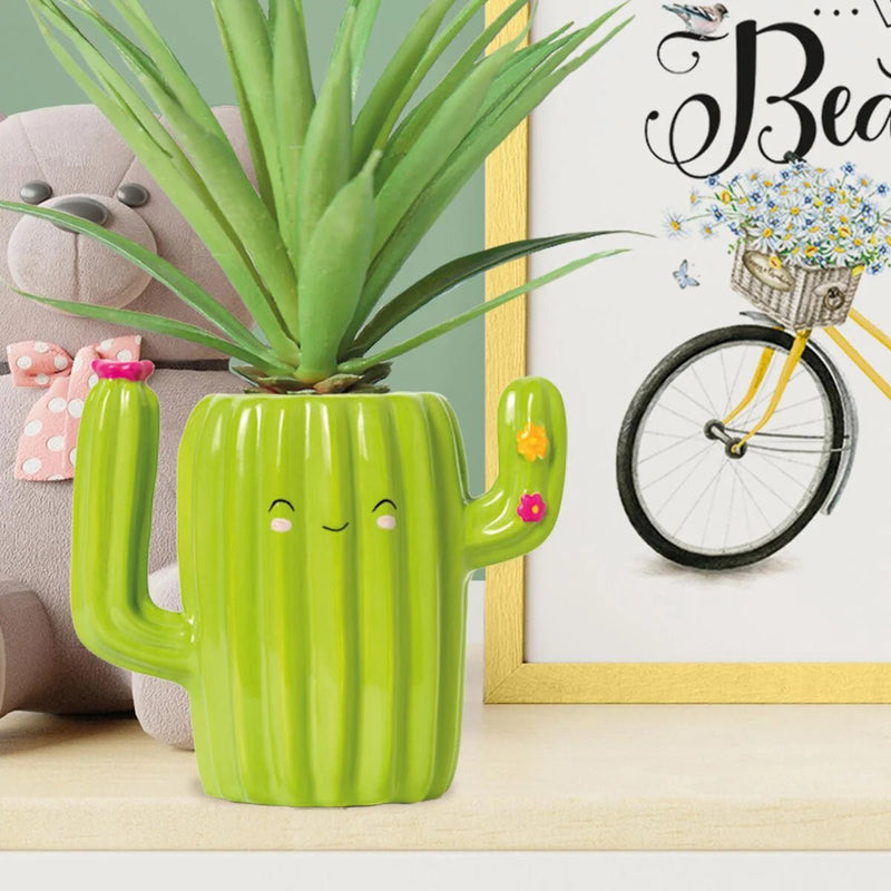 Ceramic Pen Holder - Desk Friends - Cactus - Opbergers Legami - In den Olifant