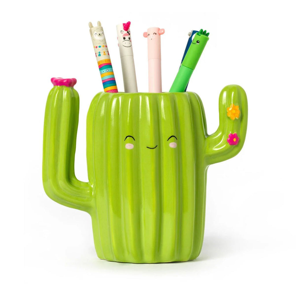 Ceramic Pen Holder - Desk Friends - Cactus - Opbergers Legami - In den Olifant