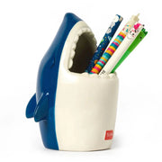 Ceramic Pen Holder - Desk Friends Shark - Opbergers Legami - In den Olifant